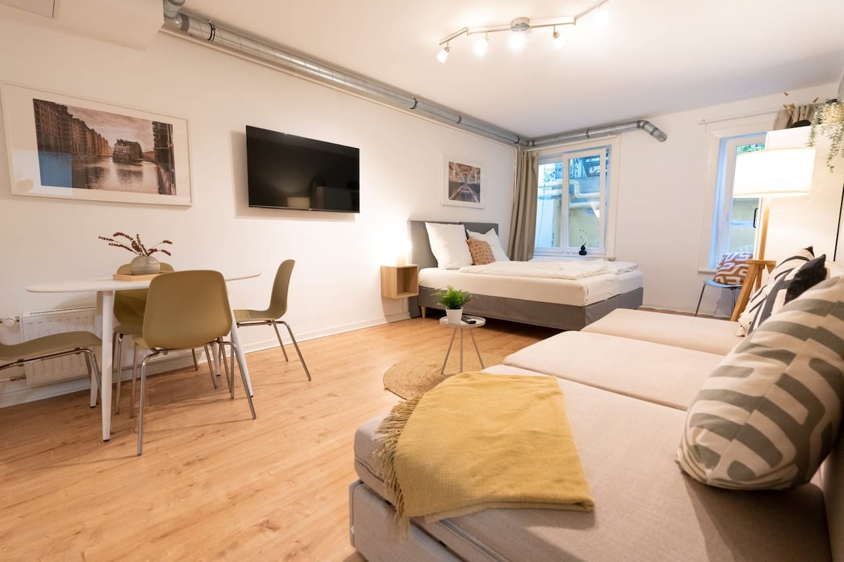 Erfolgreiche Airbnb-Immobilie: Hamburg City Apartment for 5 in Rotherbaum