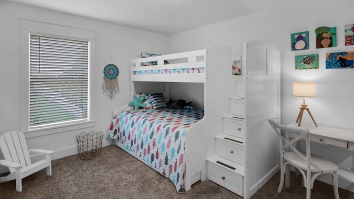 بوهو بيتش هاوس الطابق الثالث غرفة نوم بطابقين كاملين