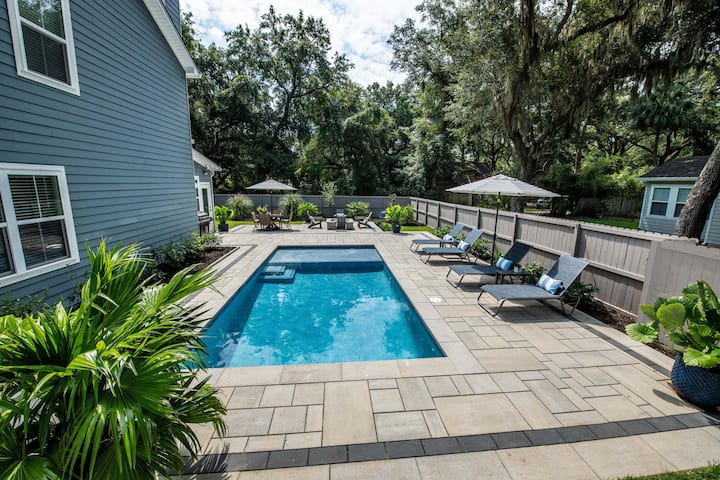 Private Pool & BBall Court! - Hilton Head Island