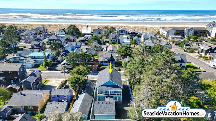 Gone Coastal At Seaside Beach - Pet Friendly! - Cannon Beach, OR