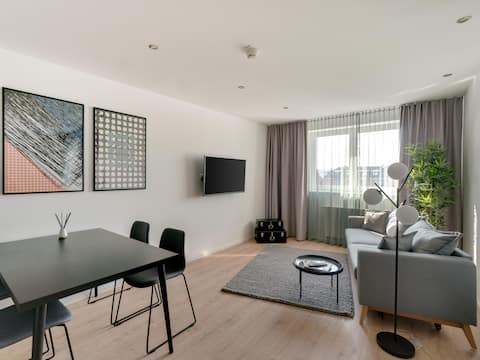 Darmstadt Wilhelminenstr | Suite XXL + Sofa Bed