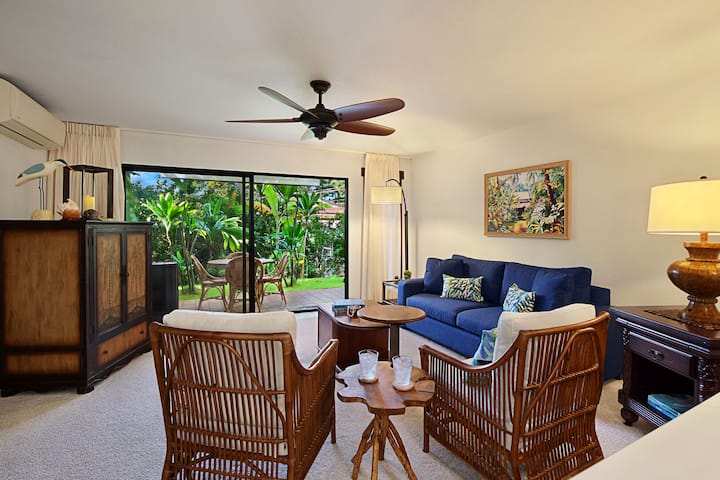 Waikomo 302 Ground Level, Ac, Resort Pool - Kauai, HI