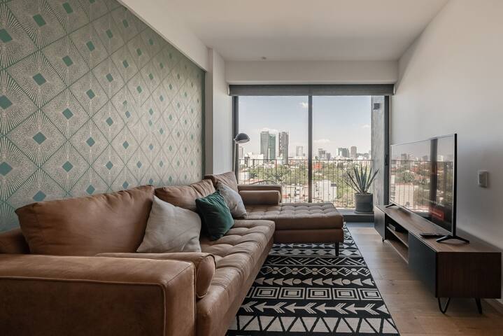 The Taman Loft – Chic 2BR/2BA in a Condesa gallery image 5
