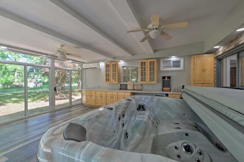 Coastal Edgewater Home w/ Private Hot Tub!