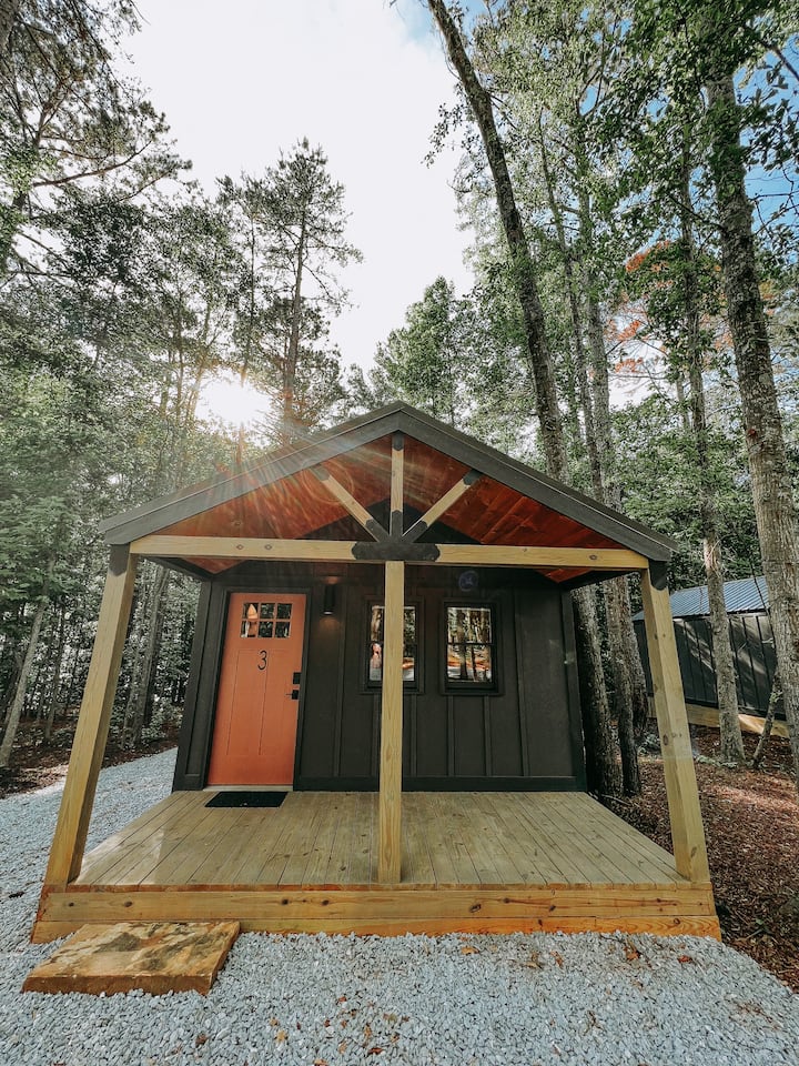 Cabin 3 One bedroom w kitchen Campsites for Rent in Hartwell