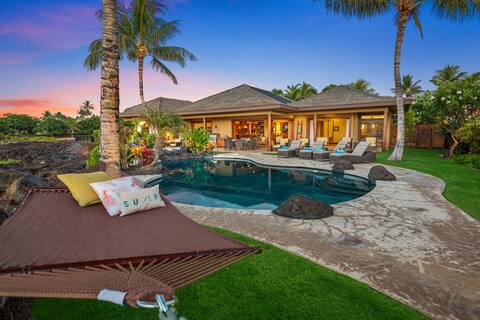 Great Family Home at Kolea with Pool, Sleeps 12!