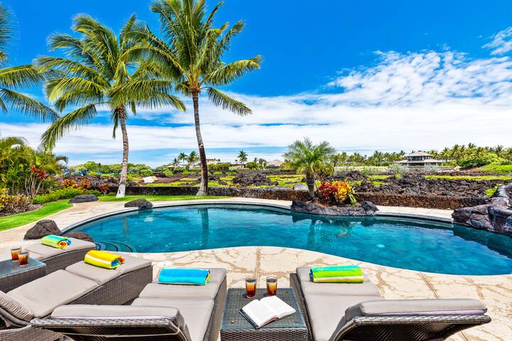 Great Family Home at Kolea with Pool, Sleeps 12! gallery image 3