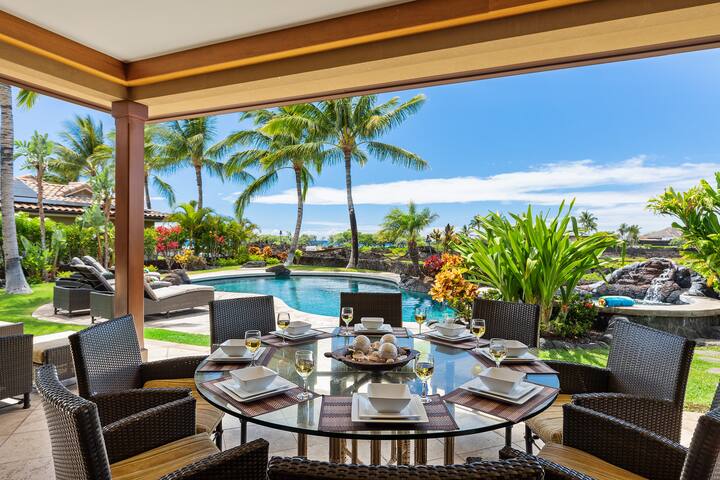 Great Family Home at Kolea with Pool, Sleeps 12! gallery image 2