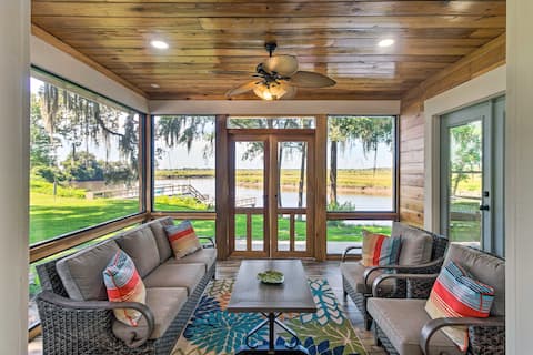 Dock, Altamaha River Access! Angler's Paradise
