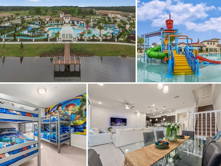 Amazing New 5bd/5bh Home With Pool/bbq Near Disney