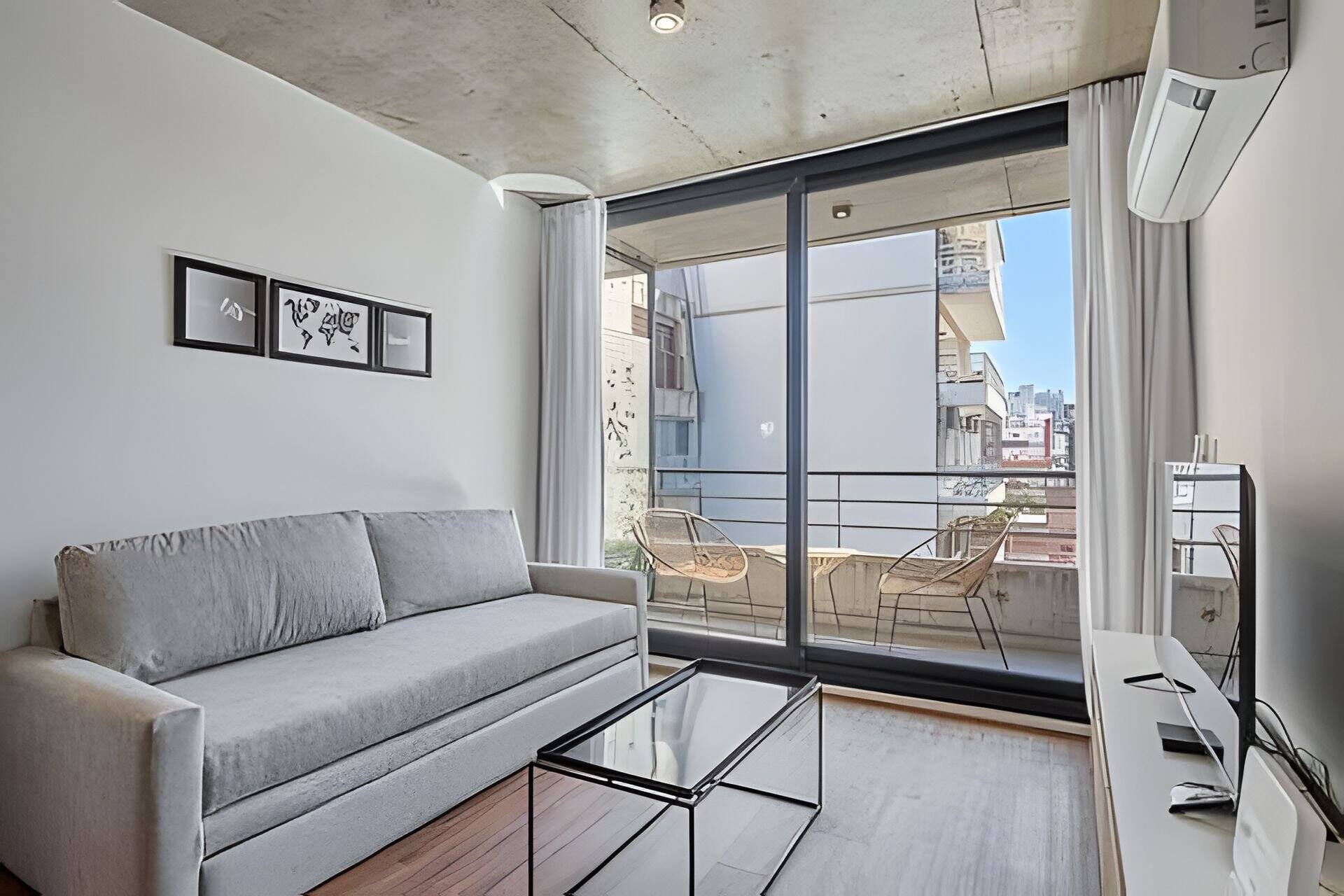 Apartamento de dois ambientes muito iluminado em Belgrano