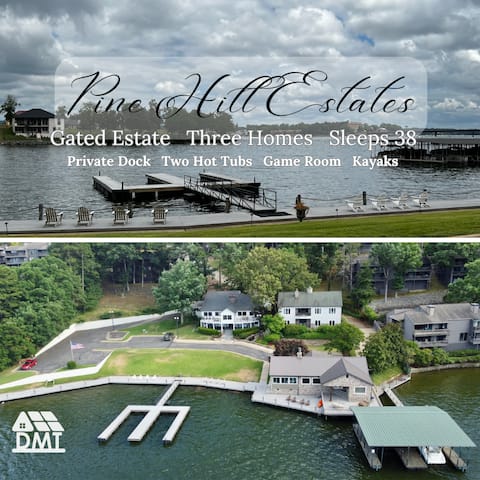 Pine Hill Estates - 3 Home Estate w/ Boat Docks