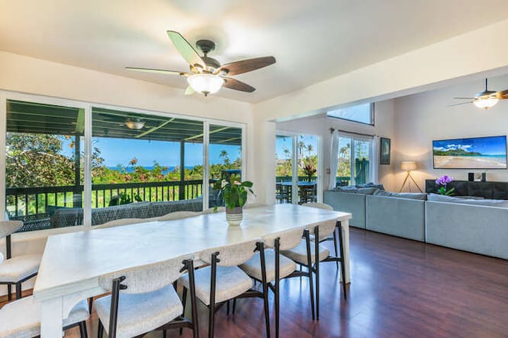 Hale Ohia: w/ Pool, Ocean/Mountain Views & BBQ gallery image 3