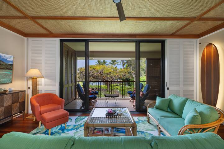 Bright 2nd Story, Ancient Hawaiian Pond View condo gallery image 2