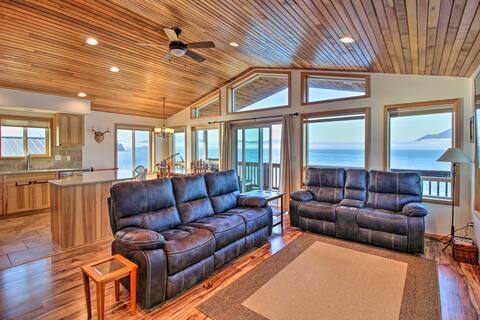 Waterfront Apt w/ Mtn View, Walk Into Town!