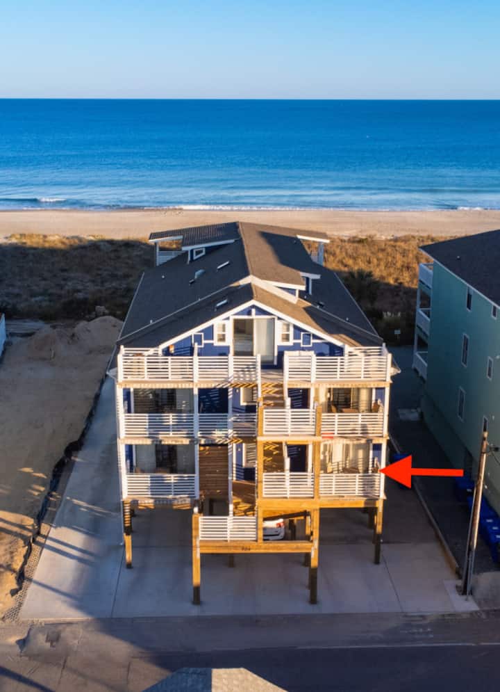 #6 Sunset Harbor Views W/ Beach Access On Cb! - Carolina Beach, NC