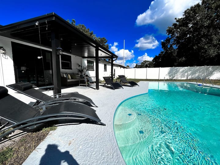 4 Bedroom Tampa Pool Home Houses for Rent in Tampa, Florida