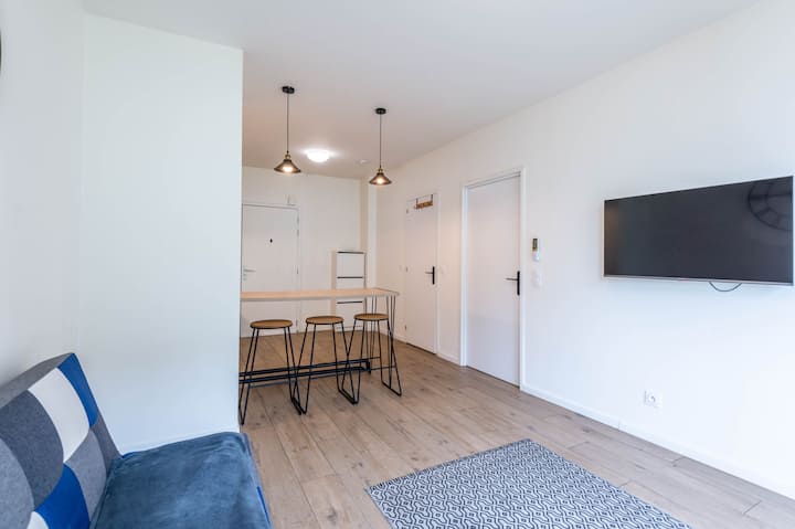 M001 T2 Calme Appartement Cosy Et Central - Annemasse