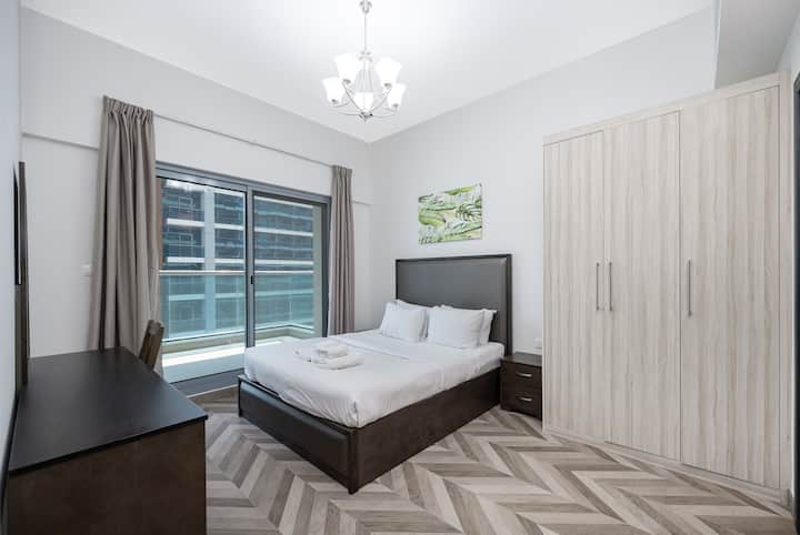 Picha ya chumba kizima cha kulala.