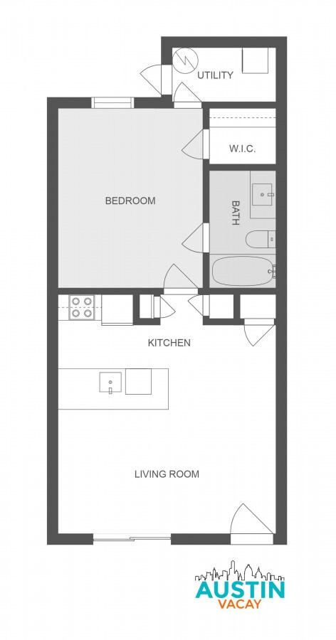 Insta-Ready Apartment in Barton Hills w/ King Bed
