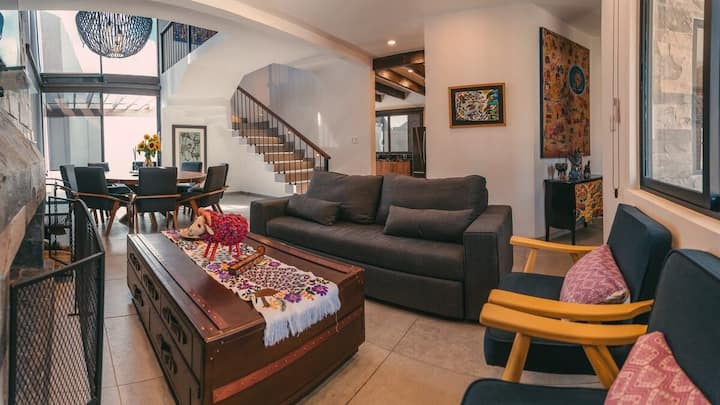 Luxury Cabin For 14 Guests – 10 Mins From Downtown - San Cristóbal de las Casas