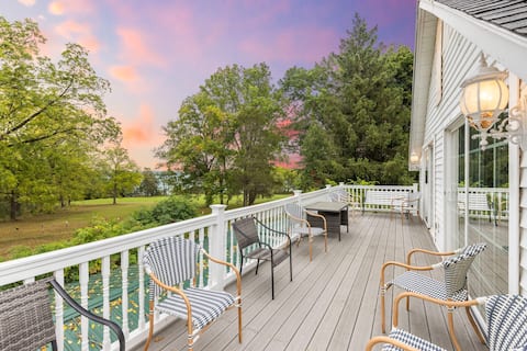 Private Beach | Views: Majestic 2-Home Lake Estate