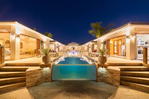 Leeward Jewel Villa | 7 Bedrooms | Waterfront Vi