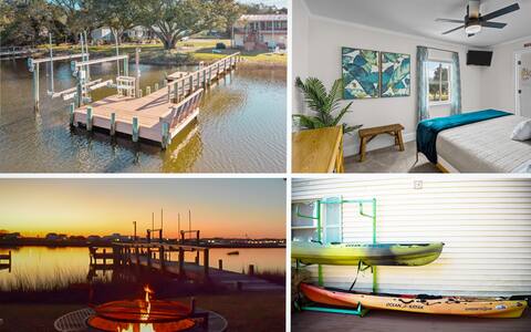 Private Dock-Boat Lift-Sunset Views-Hot Tub-Game R