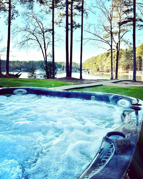 Waterfront, flat lot, family and pet friendly!