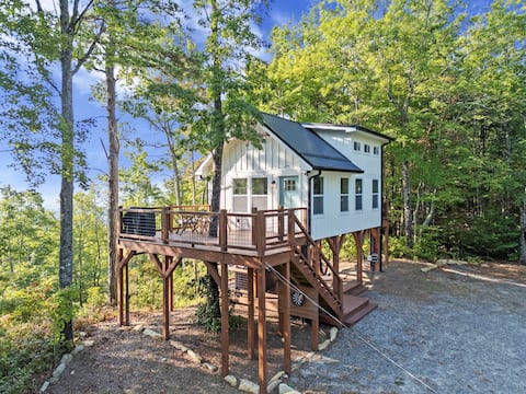 Pisgah Perfect-Hot tub, Hammocks, Fire Pit, and Vi