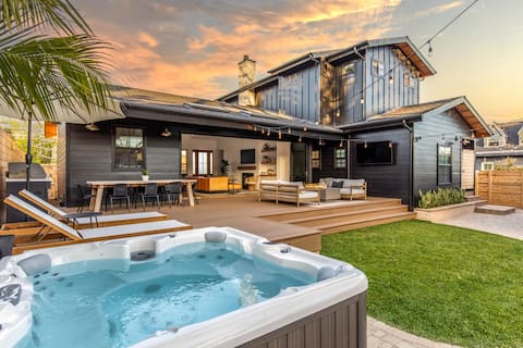 Top performing Airbnb: Vitamin Sea Beach Retreat・eBikes・Espresso・Hot Tub in Encinitas