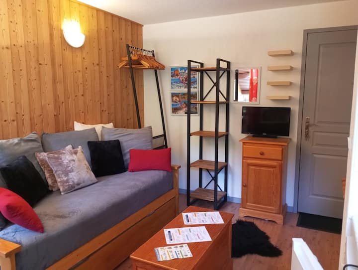 Studio 2 Personnes 3 Exposé Sud-est - Valloire