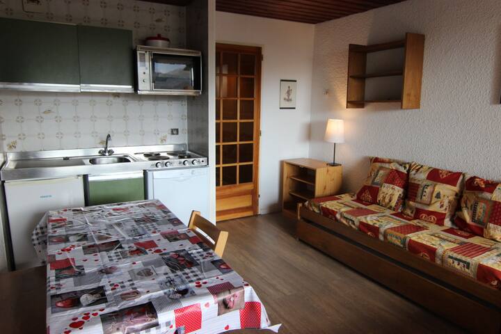 Bis 100m Skipiste, 8te Etage, Fernseher, 23m², Val Thorens - Savoie