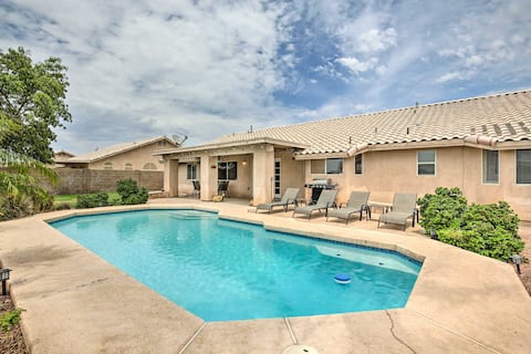Sunny Yuma Retreat w/ Private Pool & Grill!