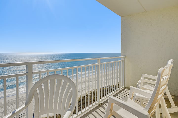 Ocean-view Penthouse Condo In North Myrtle Beach! - North Myrtle Beach, SC