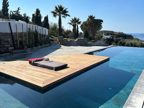 Villa Mahe Tennis Karystos island Evia - B'Your