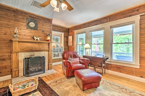 Fish, Float & Relax Fireside: Home Near New River!