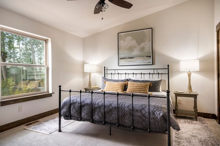 Right Side Master Bedroom with King Bed