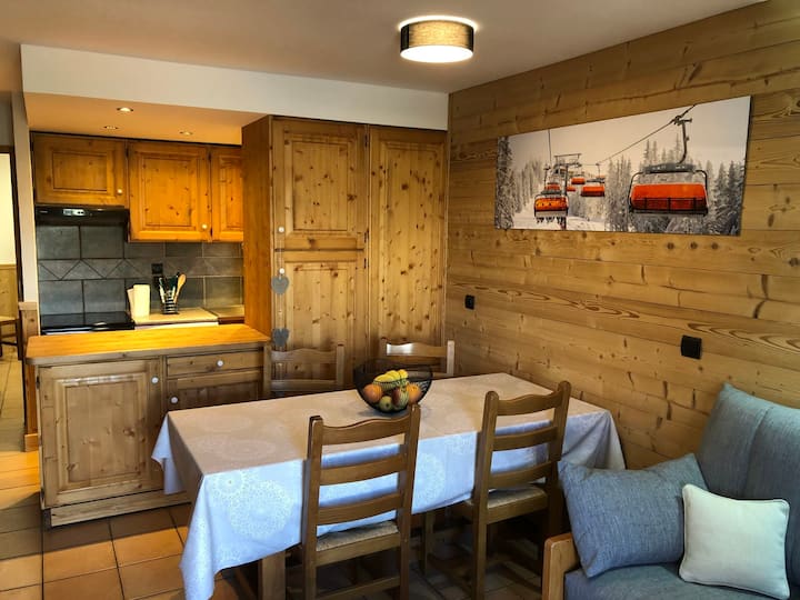 3e Verdieping, Balkon, Televisie, Ski-kluis, 54m², Val Thorens - Savoie