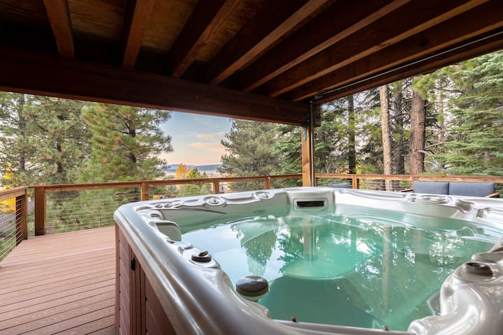 Hot Tub, Outdoor Dining, Panoramic Views | Redwood - Lake Tahoe