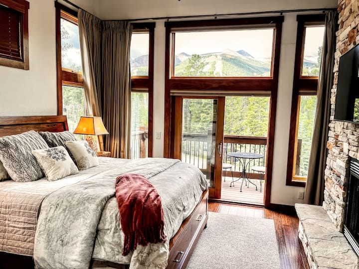 Úžasné výhľady z hlavnej spálne