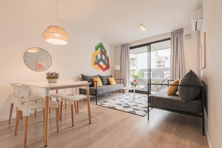 Mot Rentals + Araoz 'C' - 1 Bd In Palermo Soho - Buenos Aires