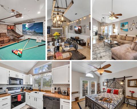 🧡Unique 6/3 ✅Pool ✔Pergola ✅Movie Room ✔UCF, 5⭐s