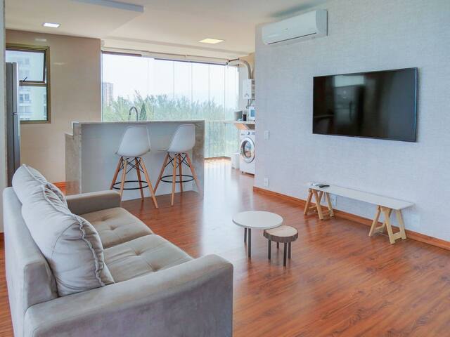 Wonderful View Ocean Front in Barra de Tijuca Apart Hotel B1-0024 gallery image 5