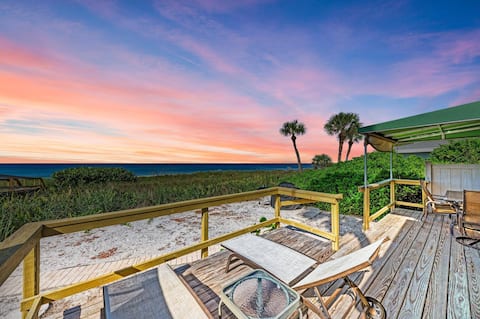 Private Beachfront Casey Key Cottage B
