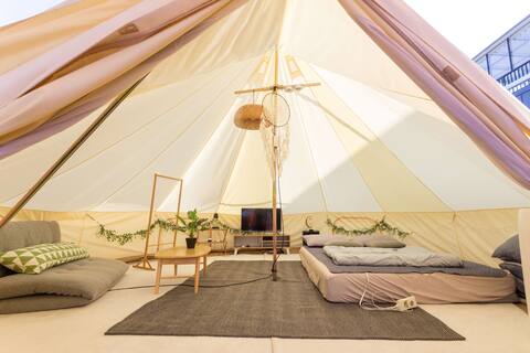 Glamping accommodation right in front of Hakampo Beach [50% discount on weekdays] Gamseong No. 7 (ai
