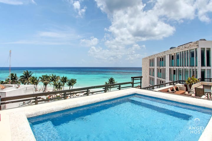 Ocean View Penthouse, Private Roof, Steps To Beach - Playa del Carmen