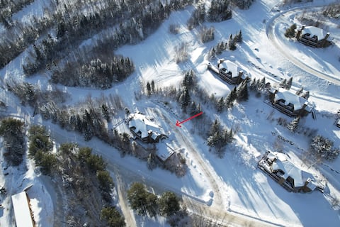 C1 ski-in/out; hot tub, firepit, AC, Pool/gym pass