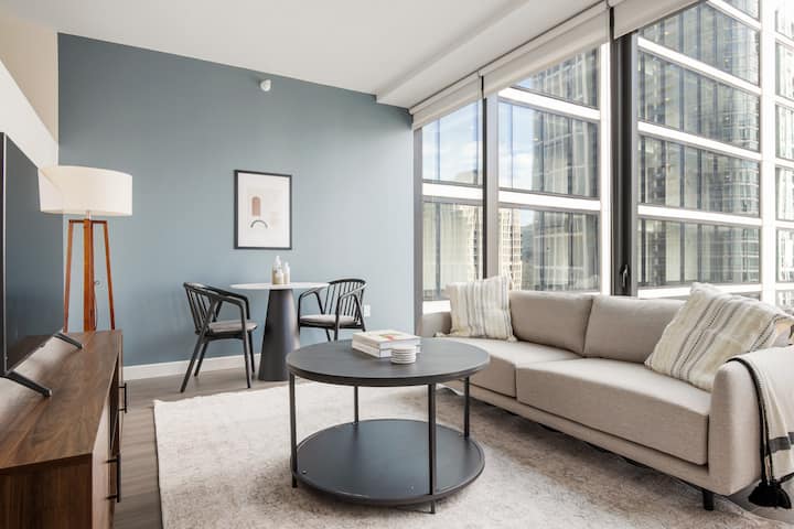 Blueground | S. Loop, Gym & Spa, Nr Grant Park - Chicago