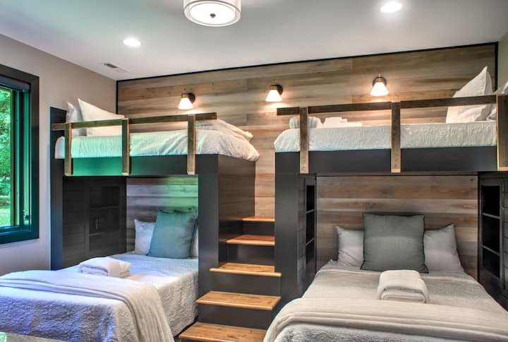 Habitación para huéspedes n.º 3 | 2 camas individuales superpuestas | Planta principal